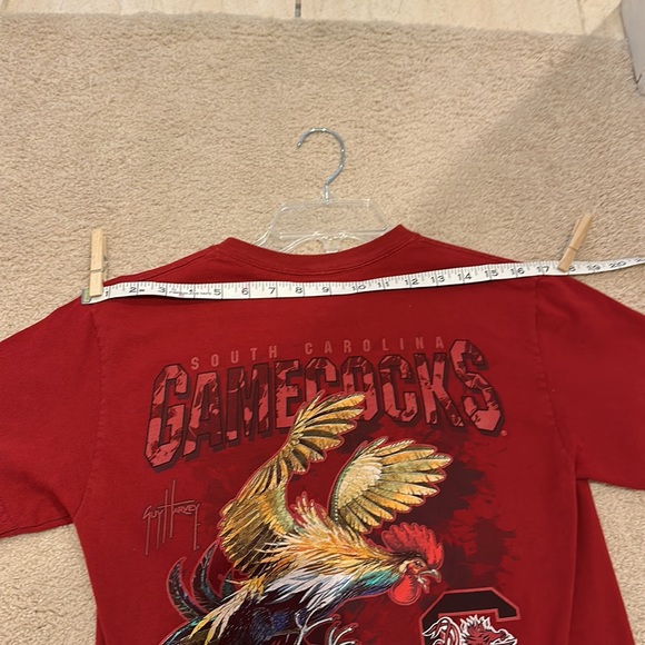 Guy Harvey South Carolina Gamecocks T shirt size small. Garnet/deep dark red - Picture 10 of 15